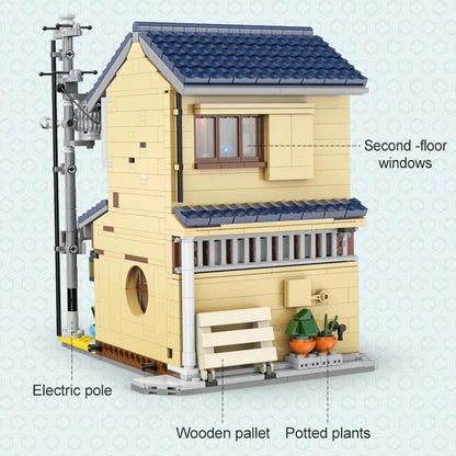 Cada Building Block Set: Japanese House Tea Store Shop, Model 66010