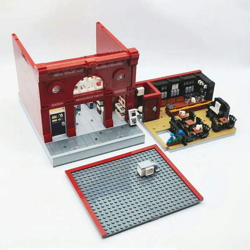 Cada MOC Building Block Set: London Subway Station, Model 66008