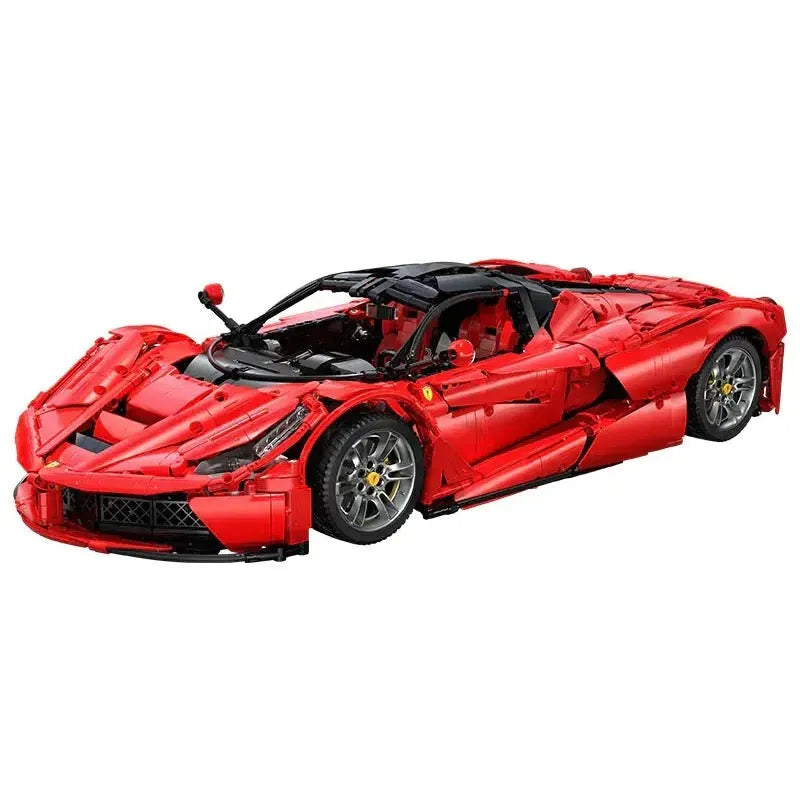 Cada MOC Motorized Building Block Set: Ferrari Laferrari C61505 Super Racing Hyper Car