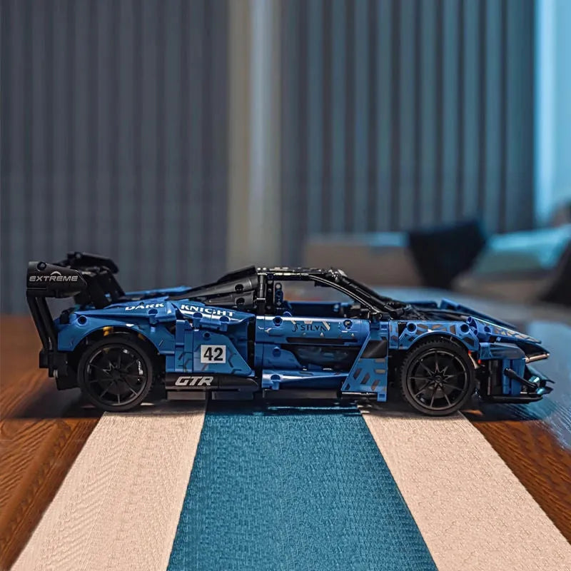 Cada MOC Motorized Building Block Set: McLaren Senna GTR Racing Sports Car, Model C63003