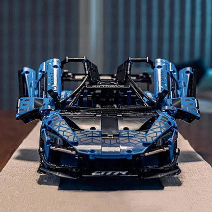 Cada MOC Motorized Building Block Set: McLaren Senna GTR Racing Sports Car, Model C63003