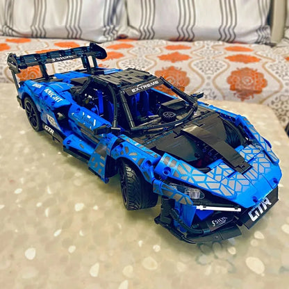 Cada MOC Motorized Building Block Set: McLaren Senna GTR Racing Sports Car, Model C63003