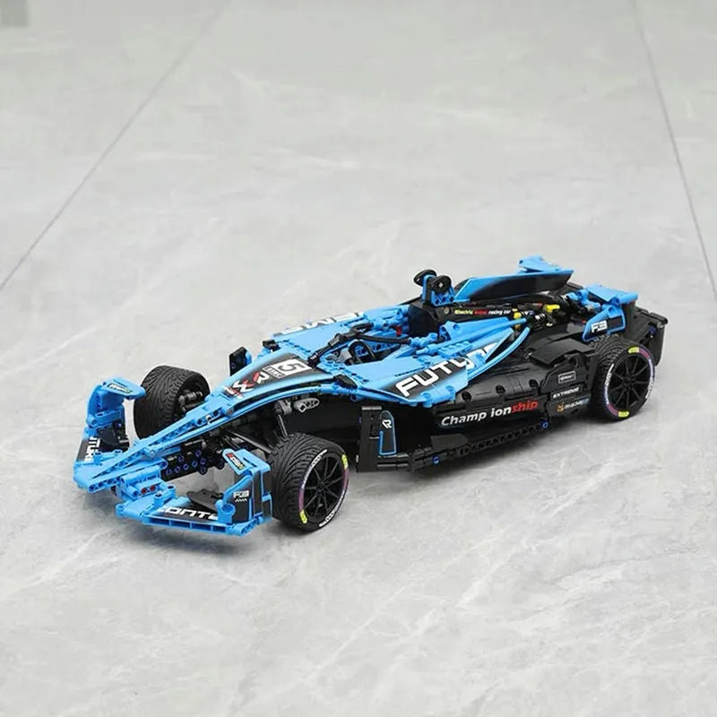Cada MOC Motorized Building Block Set: RC Extreme Super Racing Car Kids 64004
