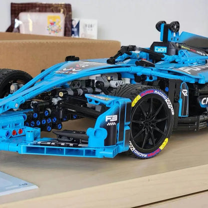 Cada MOC Motorized Building Block Set: RC Extreme Super Racing Car Kids 64004