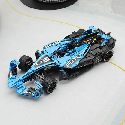 Cada MOC Motorized Building Block Set: RC Extreme Super Racing Car Kids 64004