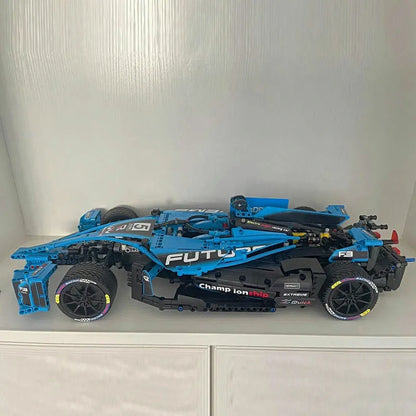 Cada MOC Motorized Building Block Set: RC Extreme Super Racing Car Kids 64004