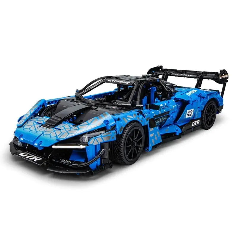 Cada MOC Building Block Set: RC Motorized McLaren Senna GTR Racing Car, Model C63003PF