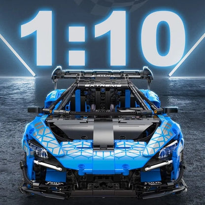 Cada MOC Building Block Set: RC Motorized McLaren Senna GTR Racing Car, Model C63003PF