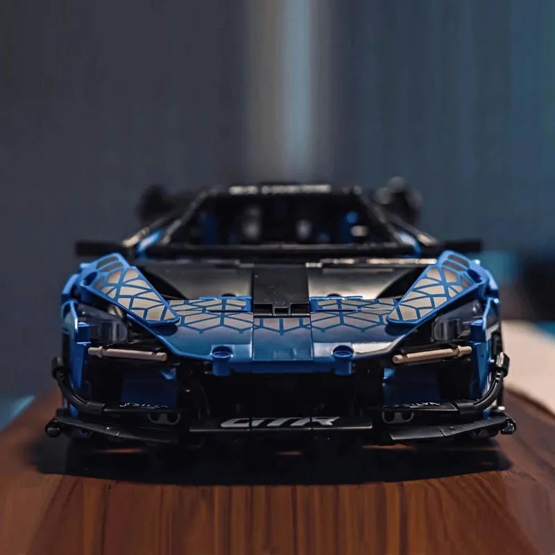 Cada MOC Building Block Set: RC Motorized McLaren Senna GTR Racing Car, Model C63003PF