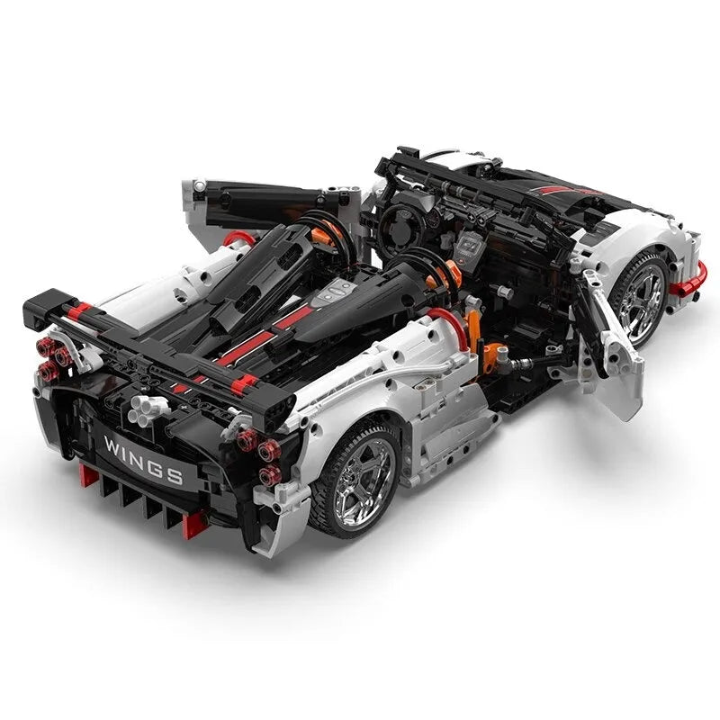 Cada MOC Motorized Building Block Set: RC Super Sports Wings Car C63002P
