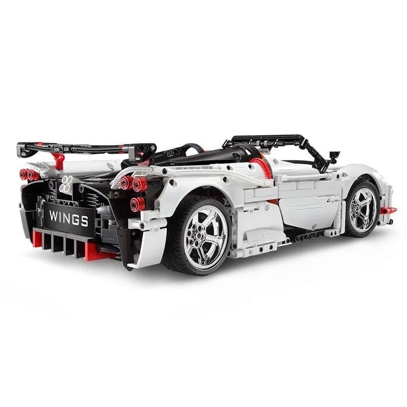 Cada MOC Motorized Building Block Set: RC Super Sports Wings Car C63002P