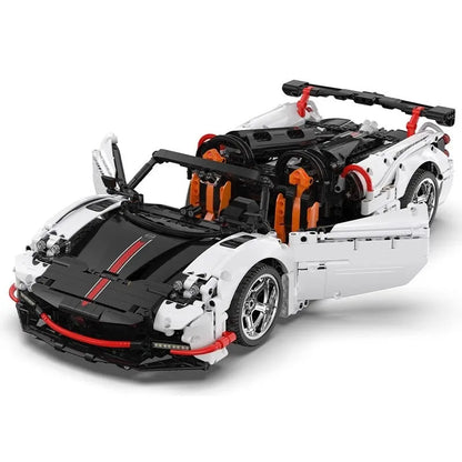 Cada MOC Motorized Building Block Set: Super Wings Low Sports Car C63002