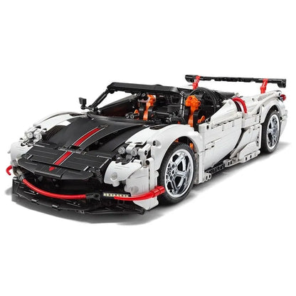 Cada MOC Motorized Building Block Set: Super Wings Low Sports Car C63002