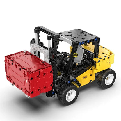 Cada MOC Building Block Set: Heavy Forklift Car 65002, Model C65002