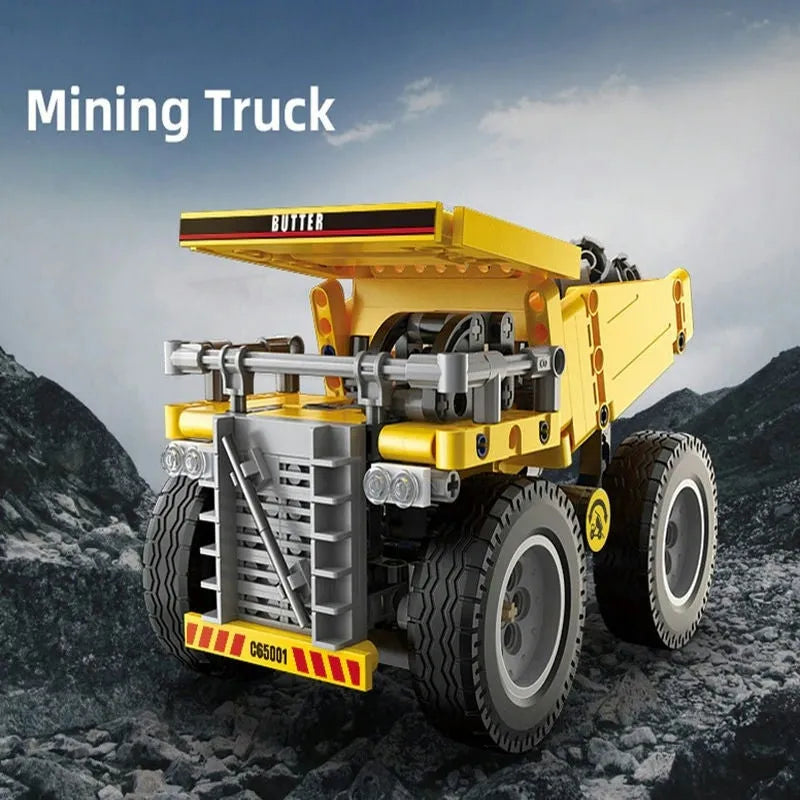 Cada MOC Building Block Set: Mining Truck Cars C65001
