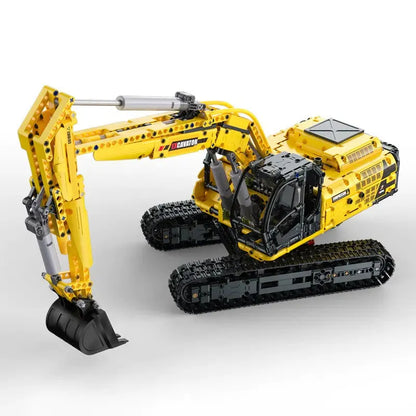 Cada MOC Motorized Building Block Set: Functional Crawler Excavator, Model C61082