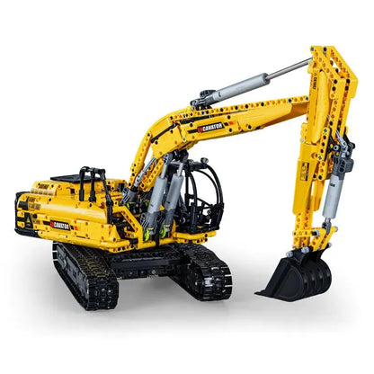 Cada MOC Motorized Building Block Set: Functional Crawler Excavator, Model C61082