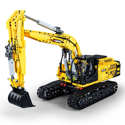 Cada MOC Motorized Building Block Set: Functional Crawler Excavator, Model C61082