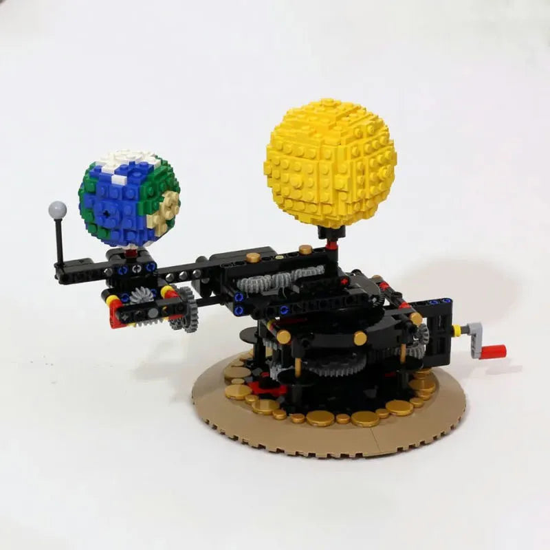 Cada MOC Building Block Set: The Solar System Earth Sun Clock, Model C71004