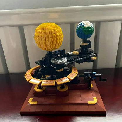 Cada MOC Building Block Set: The Solar System Earth Sun Clock, Model C71004