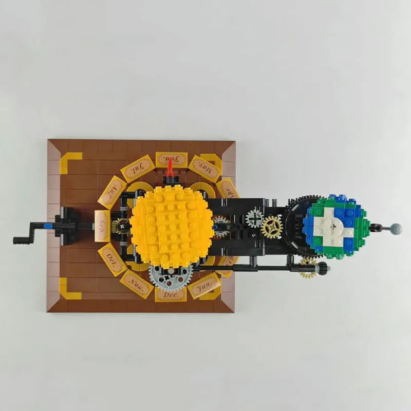 Cada MOC Building Block Set: The Solar System Earth Sun Clock, Model C71004