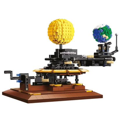 Cada MOC Building Block Set: The Solar System Earth Sun Clock, Model C71004