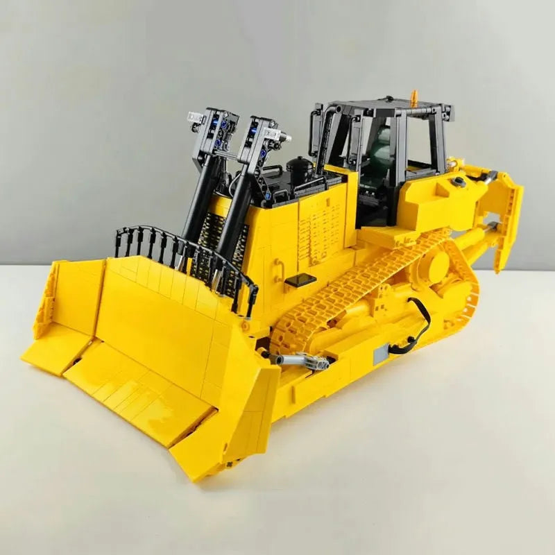 Cada MOC Motorized Building Block Set: RC Heavy Bulldozer Truck, Model C61056