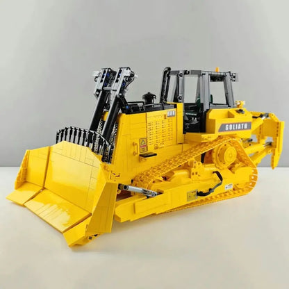 Cada MOC Motorized Building Block Set: RC Heavy Bulldozer Truck, Model C61056