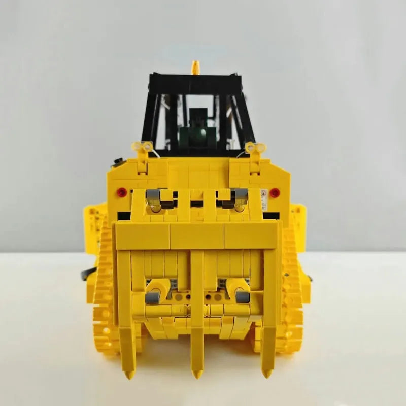 Cada MOC Motorized Building Block Set: RC Heavy Bulldozer Truck, Model C61056