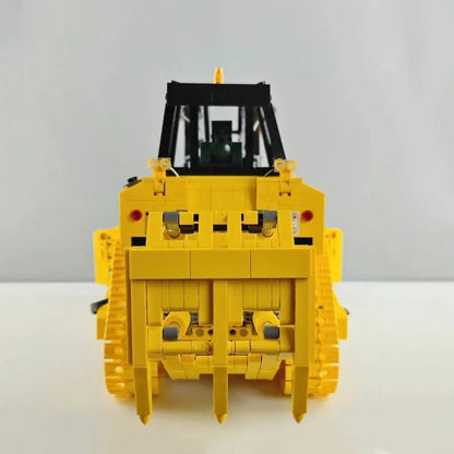 Cada MOC Motorized Building Block Set: RC Heavy Bulldozer Truck, Model C61056