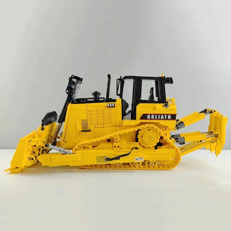 Cada MOC Motorized Building Block Set: RC Heavy Bulldozer Truck, Model C61056