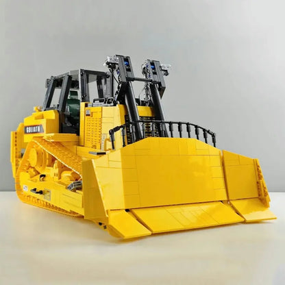 Cada MOC Motorized Building Block Set: RC Heavy Bulldozer Truck, Model C61056