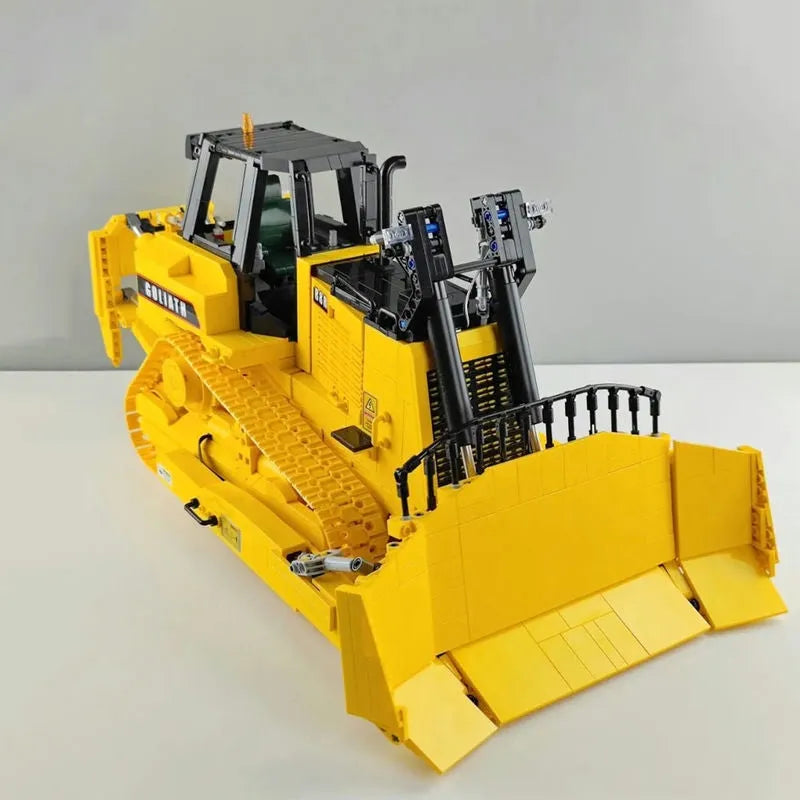 Cada MOC Motorized Building Block Set: RC Heavy Bulldozer Truck, Model C61056