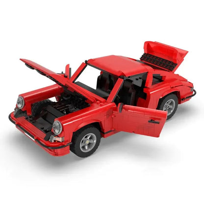 Cada MOC Motorized Building Block Set: 61045 Porsche 911 Super Racing Car, Model C61045
