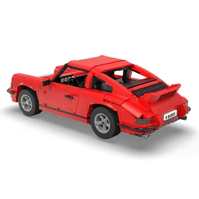 Cada MOC Motorized Building Block Set: 61045 Porsche 911 Super Racing Car, Model C61045