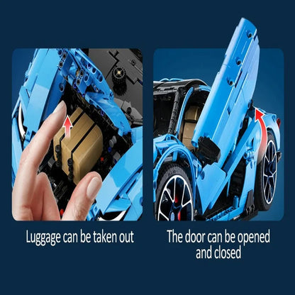 Cada MOC Motorized Building Block Set: Lambo Centenario Hypercar Sports Car, Model C61041