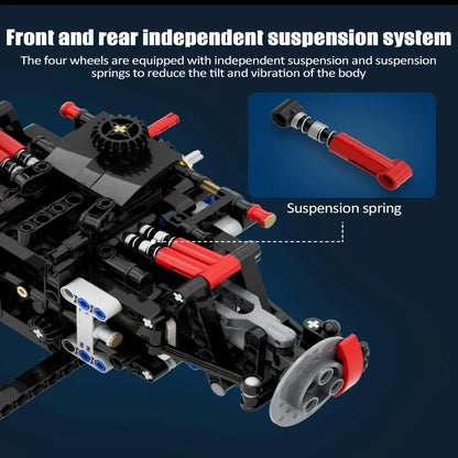Cada MOC Motorized Building Block Set: Lambo Centenario Hypercar Sports Car, Model C61041