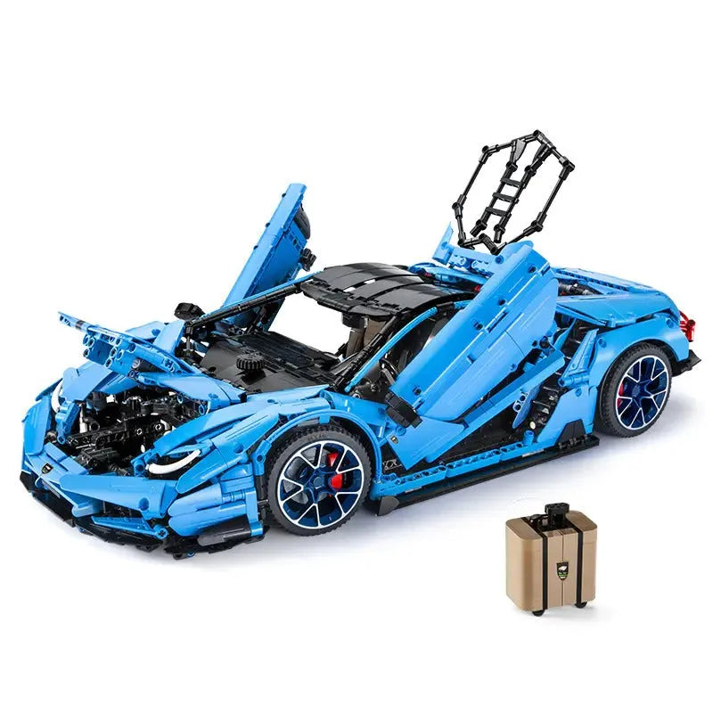 Cada MOC Motorized Building Block Set: Lambo Centenario Hypercar Sports Car, Model C61041