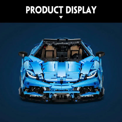Cada MOC Motorized Building Block Set: Lambo Centenario Hypercar Sports Car, Model C61041