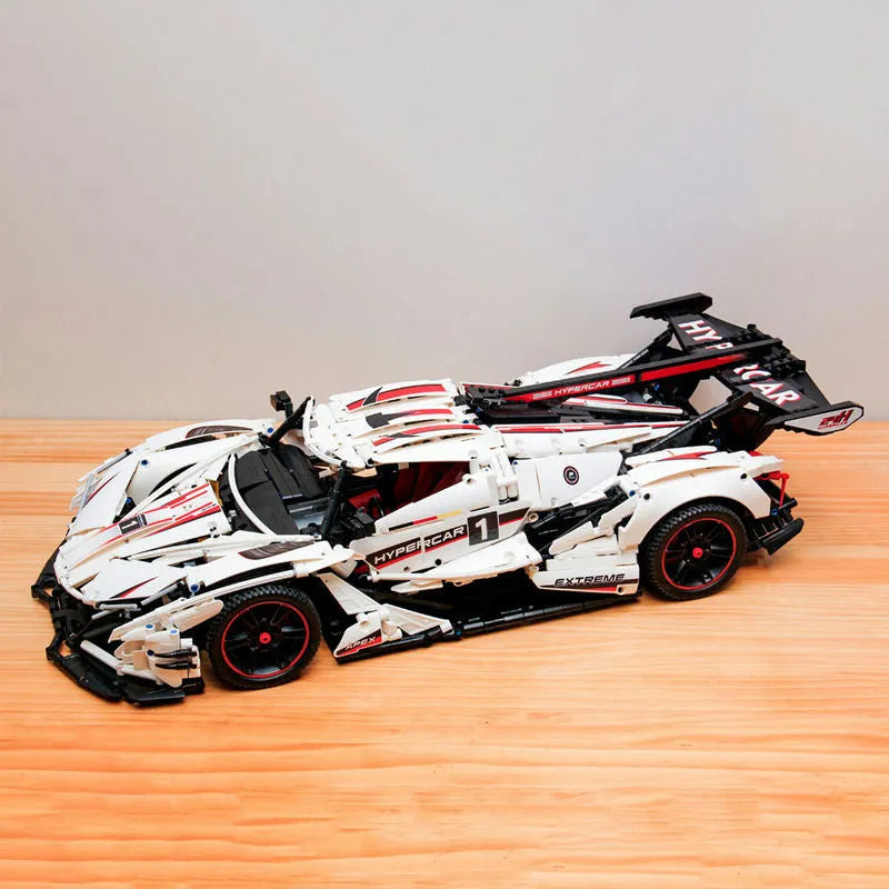 Cada MOC Building Block Set: RC Motorized Apollo IE Racing Car 61053, Model C61053