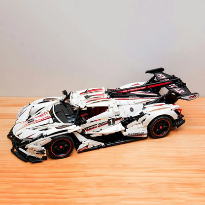 Cada MOC Building Block Set: RC Motorized Apollo IE Racing Car 61053, Model C61053
