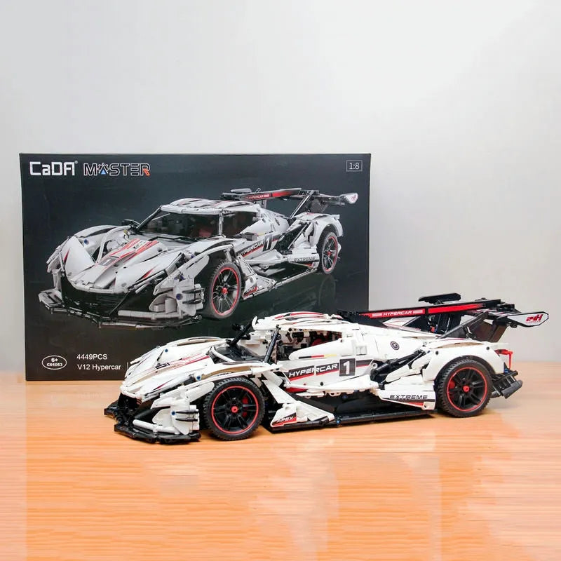 Cada MOC Building Block Set: RC Motorized Apollo IE Racing Car 61053, Model C61053