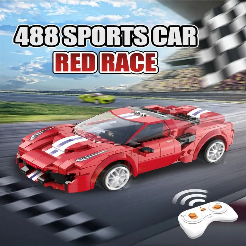 Cada MOC Building Block Set: Supercar RC Racing Car C51072