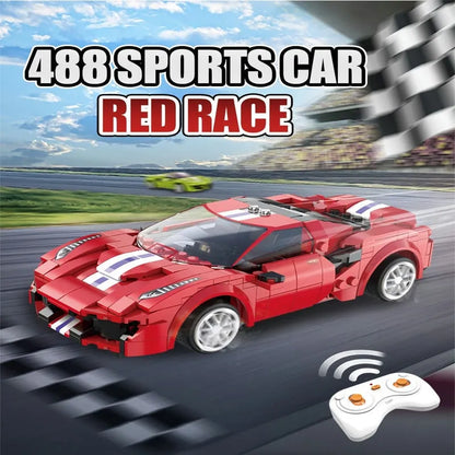 Cada MOC Building Block Set: Supercar RC Racing Car C51072