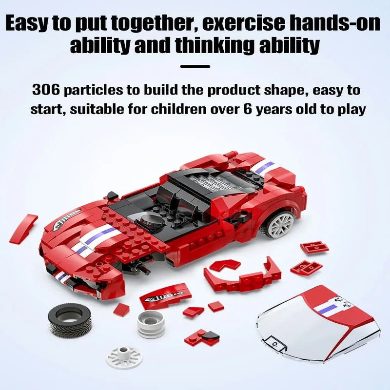 Cada MOC Building Block Set: Supercar RC Racing Car C51072