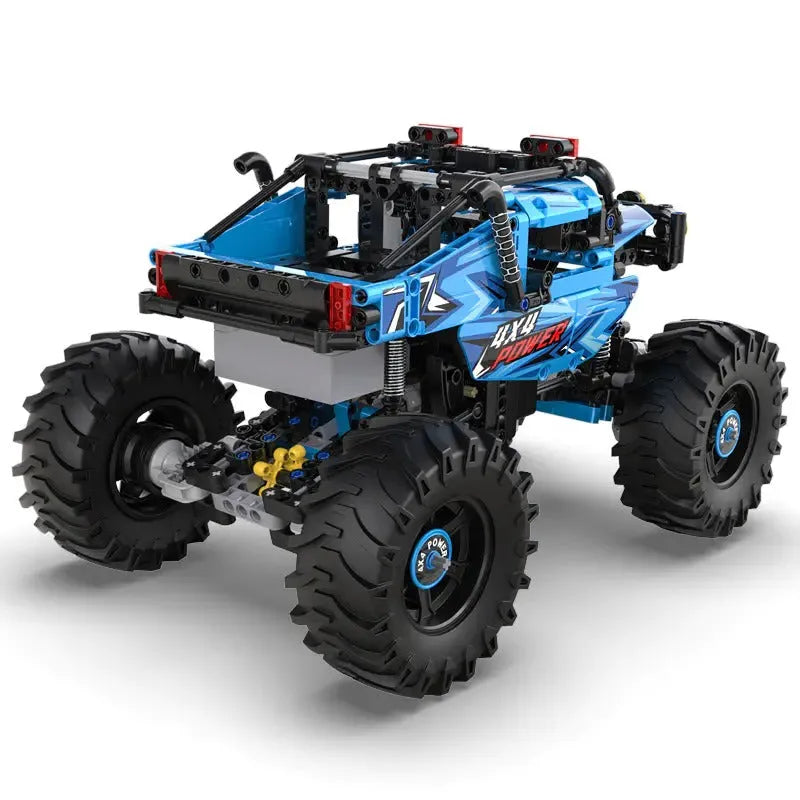 Cada MOC Motorized Building Block Set: RC MOC APP Off-Road Monster Buggy, Model C61008