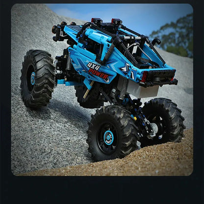 Cada MOC Motorized Building Block Set: RC MOC APP Off-Road Monster Buggy, Model C61008