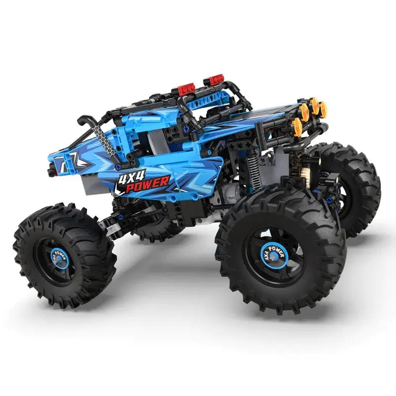 Cada MOC Motorized Building Block Set: RC MOC APP Off-Road Monster Buggy, Model C61008
