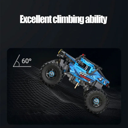 Cada MOC Motorized Building Block Set: RC MOC APP Off-Road Monster Buggy, Model C61008
