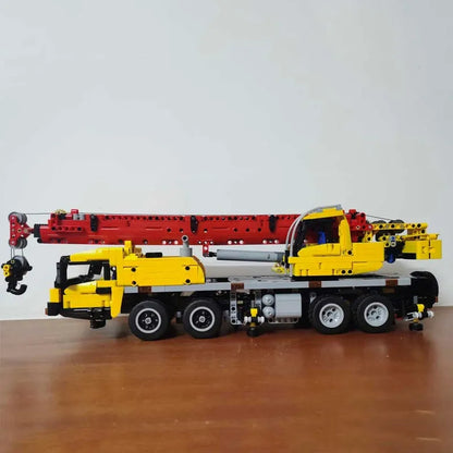 Cada MOC Motorized Building Block Set: Large Mobile Crane Truck, Model C61081